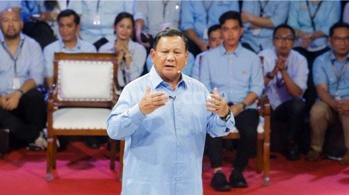 Prabowo saat debat