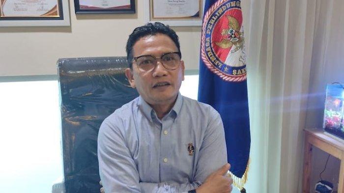 Wakil Ketua LPSK Edwin Partogi Pasaribu saat ditemui awak media di Kantor LPSK, Ciracas, Jakarta Timur, Kamis (11/8/2022).
