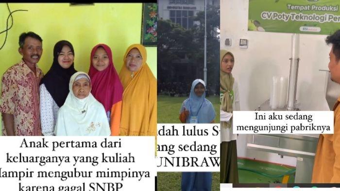 Kisah perjuangan seorang perempuan menjadi orang pertama yang kuliah di keluarganya, hingga kini sukses dan viral di media sosial