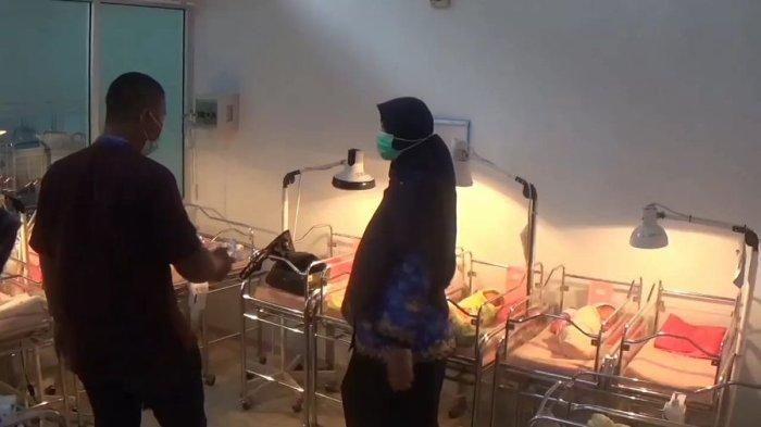 Enam bayi lahir di RSUD Sumedang tepat pada peringatan Hari Kemerdekaan Republik Indonesia yang ke-78, Kamis (17/8/2023).