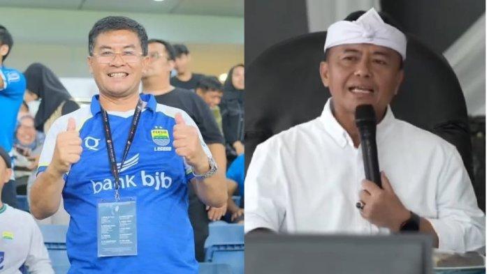 Kolase foto Wakil Gubernur Jabar Erwan Setiawan (kiri) dan Sekda Jabar Herman Suryatman.