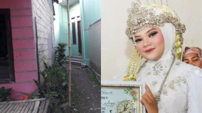 Foto gang rumah Anggi yang berada di Bogor. Begini kondisi terkini rumah mantan istri Fahmi tersebut.
