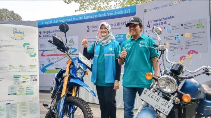 GM PLN UID Jawa Barat Susiana Mutia pada acara EV FUN Trip