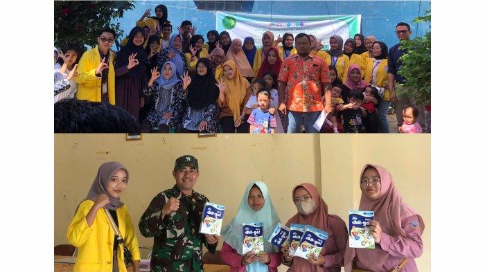 Gambar 4. Kegiatan edukasi stunting dan pemantauan stunting Desa Haurpanggung