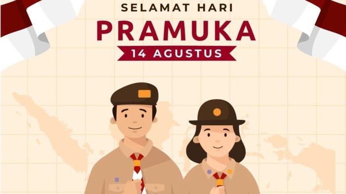 15 Gambar Menarik Ucapan Selamat Hari Pramuka 14 Agustus 2024, Tinggal Download, Lalu Bagikan di Medsos