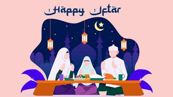 Gambar ucapan selamat berbuka puasa Ramadhan 2024.