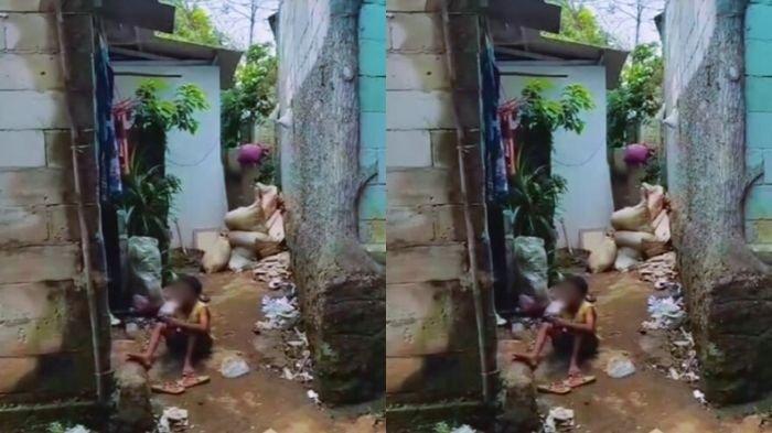 Sebuah video memperlihatkan anak menangis kelaparan dan meminta makan kepada ibunya di Kabupaten Bogor, beredar viral di media sosial.