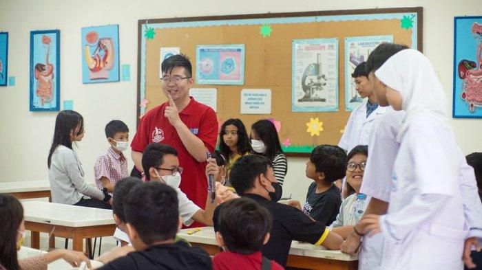 Kegiatan open house Global Prestasi School di Allegro Altura Complex, Jalan Citra Green, Ciumbuleuit, Kota Bandung