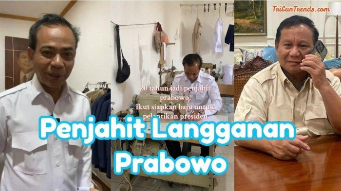 Inilah sosok Pak Bun, 20 tahun jadi penjahit langganan Prabowo Subianto