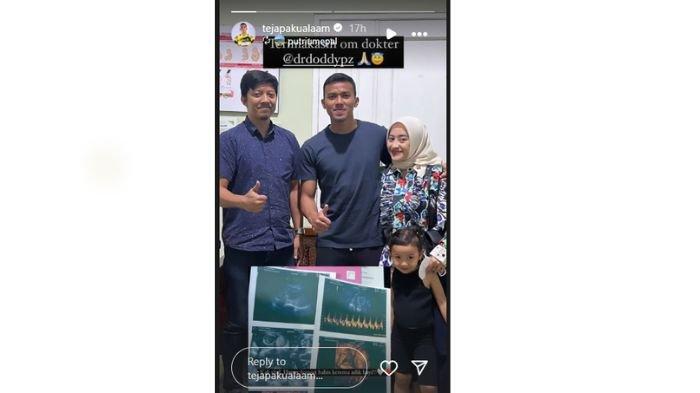 Momen Teja Paku Alam dan Istrinya, Putri Umepal mengumumkan kehamilan anak kedua.