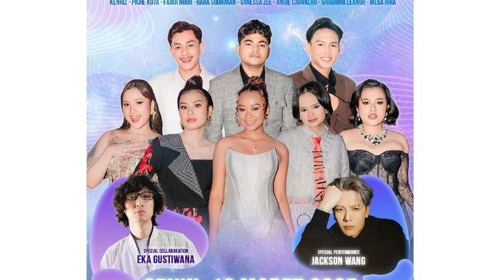 BINTANG TAMU -  Inilah sosok Jakson Wang Idol Kpop yang akan menjadi bintang tamu di Indonesian Idol season 13 babak Spektakuler Show 7, Minggu (9/3/2025).