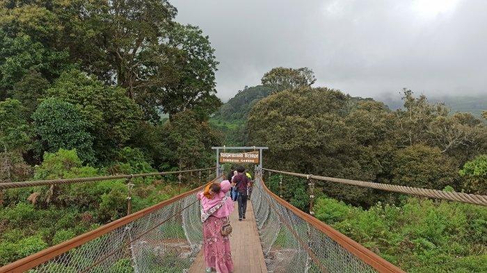 Jembatan Rengganis yang sedang viral