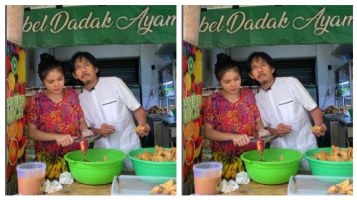 Kabar terbaru Epy Kusnandar, pemeran Kang Mus Preman Pensiun tak malu jualan takjil, sibuk membantu istrinya memasak