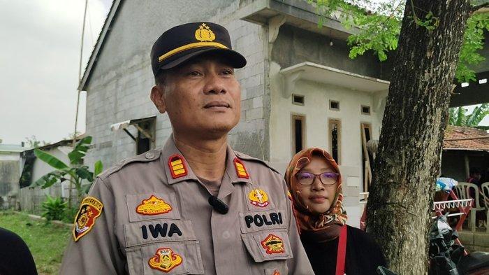 Kapolsek Tukdana, AKP Iwa Mashadi, Minggu (18/2/2024).