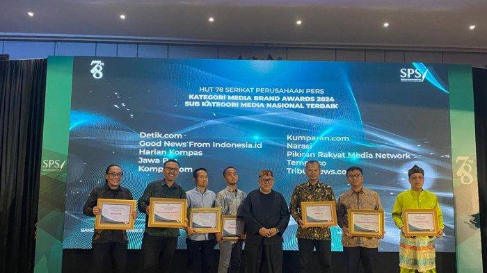 Penerima penghargaan kategori Media Brand Awards 2024 sub kategori Media Lokal Terbaik.