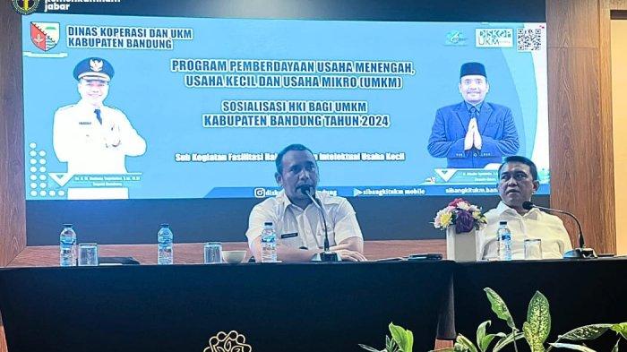 Sesuai arahan Kakanwil Kemenkumham Jabar, Masjuno, kepada Kadivyankum Jabar, Andrieansjah, dan Jajaran Divisi Pelayanan Hukum dan HAM, melalui Kasubbid Pelayanan KI, Dona Prawisuda melakukan Sosialisasi Fasilitasi HKI Bagi UMKM Kabupaten Bandung, Rabu (18/9/2024),