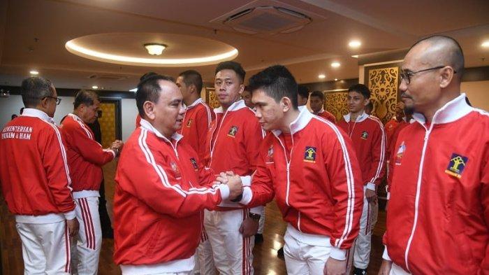 Kemenkumham untuk pertama kalinya akan mengirimkan atlet untuk berlaga di Pornas ke-XVI Korps Pegawai Republik Indonesia (KORPRI) Tahun 2023