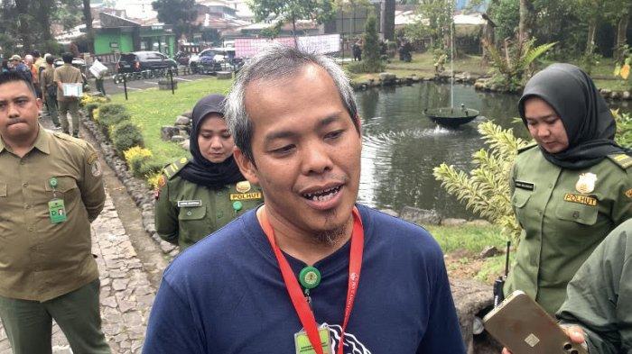 Kepala Balai Besar Taman Nasional Gunung Gede Pangrango atau TNGGP Sapto Aji Prabowo, Selasa (19/9/2023).