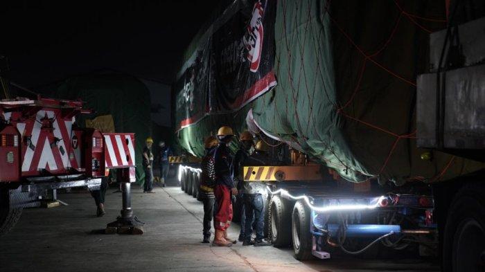 Rangkaian Kereta Inspeksi Kereta Cepat Jakarta Bandung Diluncurkan Ke