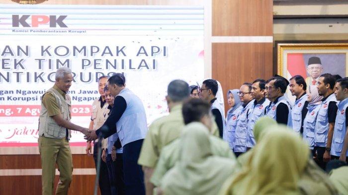 Kinerja Ganjar dalam Penanganan dan Pencegahan Korupsi dapat Apresiasi Dari KN