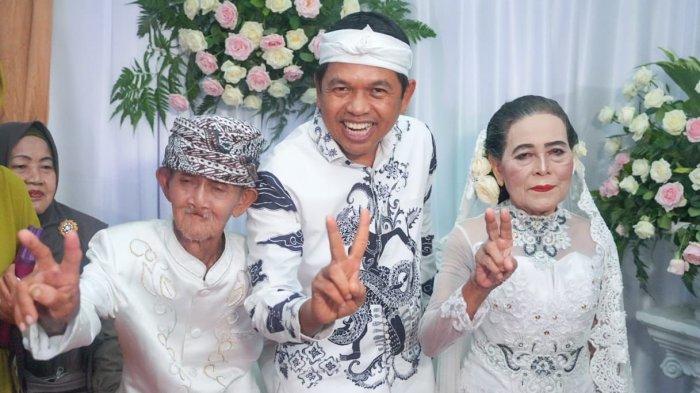 Kisah Ki Jaya Dinikahkan Dedi Mulyadi di Usia Hampir Satu Abad, Buah Kemenangan Prabowo Presiden