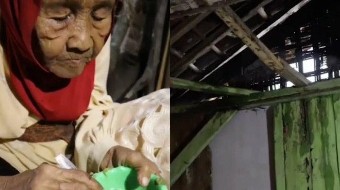 Kisah pilu Mbah Nursi sudah dua hari tak makan nasi, cuma kunyah rebusan daun singkong, tinggal di rumah lapuk dan bocor
