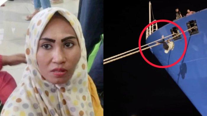 Tangkapan layar video aksi nekat seorang janda bernama Mariama (32) memanjat tali kapal demi jualan roti, viral di media sosial diunggah akun Instagram @_thinksmart.id dikutip Senin (24/3/2025). Ternyata kisahnya pilu nekat panjat tali kapal demi hidupi 5 orang anak setelah cerai dari suaminya.