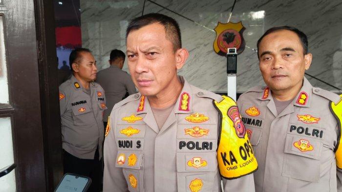 Kapolrestabes Bandung, Kombes Pol Budi Sartono saat diwawancarai di Mapolrestabes Bandung