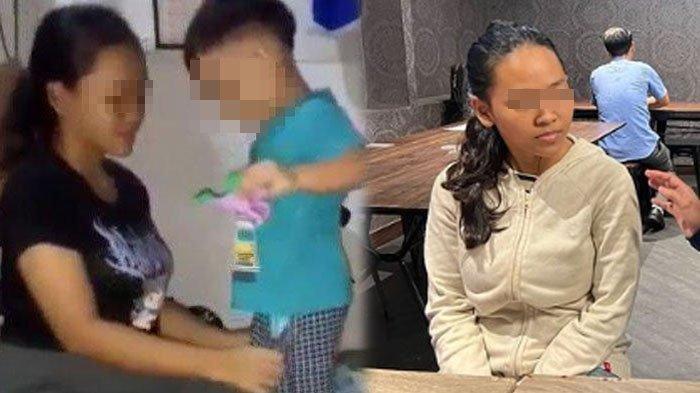 Kondisi bocah 2 tahun yang jadi korban pelecehan oleh ibu kandungnya sendiri di Tangerang Selatan, teriak saat ibunya dibawa polisi