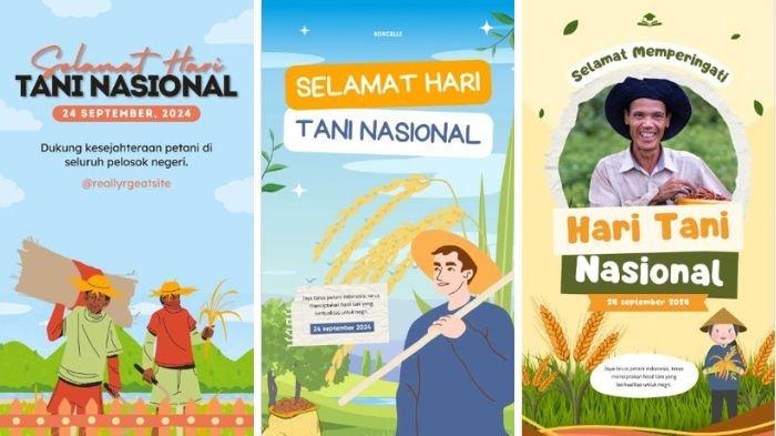 Download Poster Hari Tani Nasional 2024 Lengkap Conton Ucapannya ...