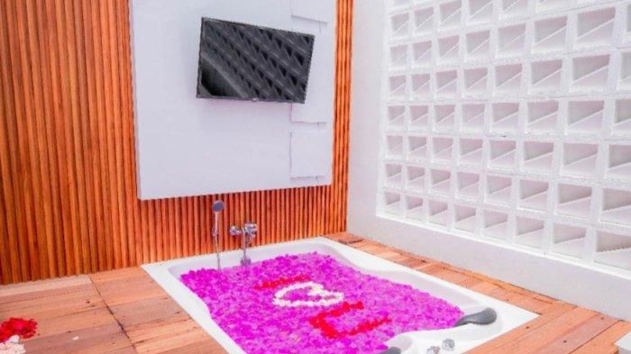 Layung, Penginapan di Rancabali Ciwidey yang memberikan layanan privat jacuzzi.