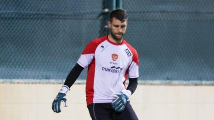 Maarten Paes, kiper tim nasional Indonesia yang membela Dallas FC.