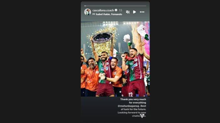 Mantan asisten pelatih Persib Bandung, Manuel Cascallana memberikan isyarat seolah membantah rumor dirinya 