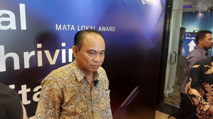 Menteri Komunikasi dan Informatika, Budi Arie Setiadi, menghadiri acara Mata Lokal Fest yang digelar Tribun Network, di Menara Peninsula Hotel, Jakarta, pada Jumat (17/5/2024) malam.