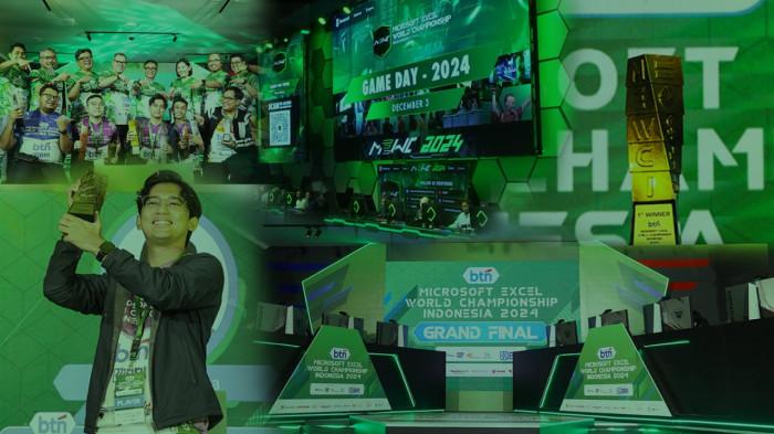ILUSTRASI Microsoft  Excel World Championship Indonesia (MEWCI) 2025