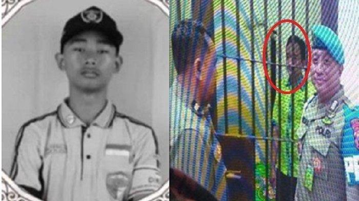 Aipda RZ (kanan), Polisi Tembak Mati Pelajar di Semarang (kiri). Nasib Aipda Robig Sebagai Polisi Terancam. 