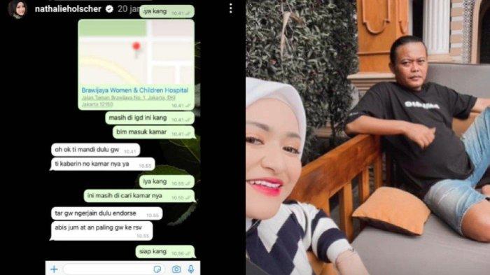 Nathalie Holscher mendadak bongkar aib Sule di media sosial, ungkap perlakuan mantan suami saat anak sakit