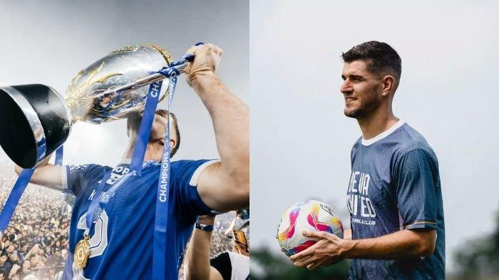 GABUNG DEWA - Bek jangkung asal Belanda, Nick Kuipers resmi bergabung dengan Dewa United, punya ambisi besar.