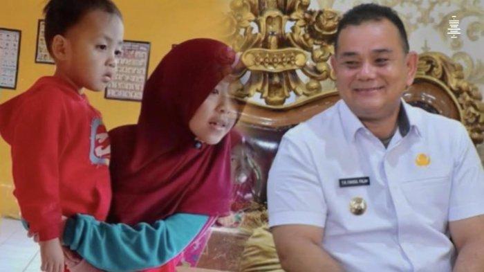 Nuraeni dan Akbar, mau dijadikan anak angkat Bupati Sinjai