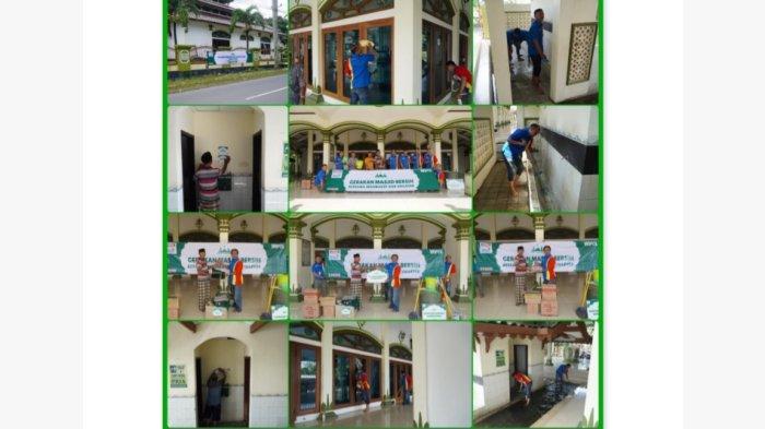 GERAKAN MASJID BERSIH - PT Indomarco Prismatama (Indomaret) dengan Unilever Indonesia melalui brand Wipol bersinergi dalam program tahunan “Gerakan Masjid Bersih (GMB)” di Masjid Jami Al Hidayah Desa Kejuden Kecamatan Depok Kabupaten Cirebon pada hari Selasa, 25 Februari 2025.