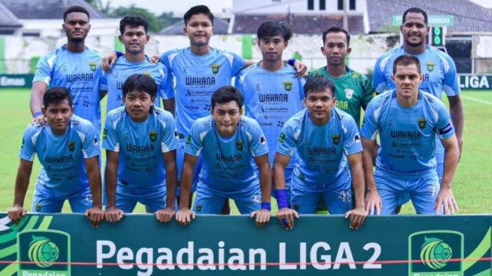 PEMAIN PERSIKAS - Para pemain Persikas saat menjalani Liga 2 musim 2024/2025. Dok Persikas.