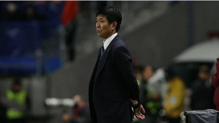 Pelatih kepala Timnas Jepang Hajime Moriyasu.