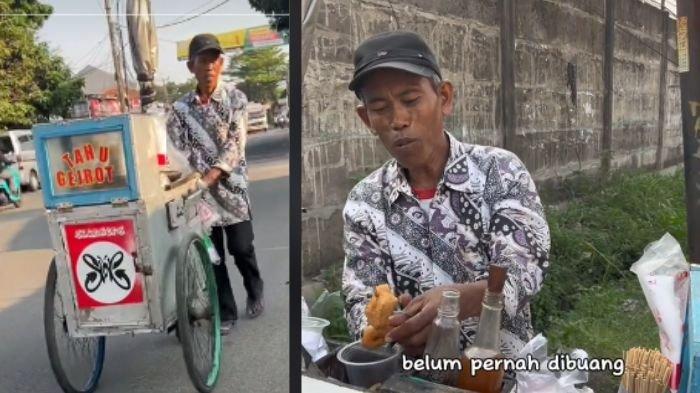 Kisah penjual tahu gejrot yang membagikan dagangannya ke tetangga, viral di media sosial (TikTok/zaraaleshaaa)