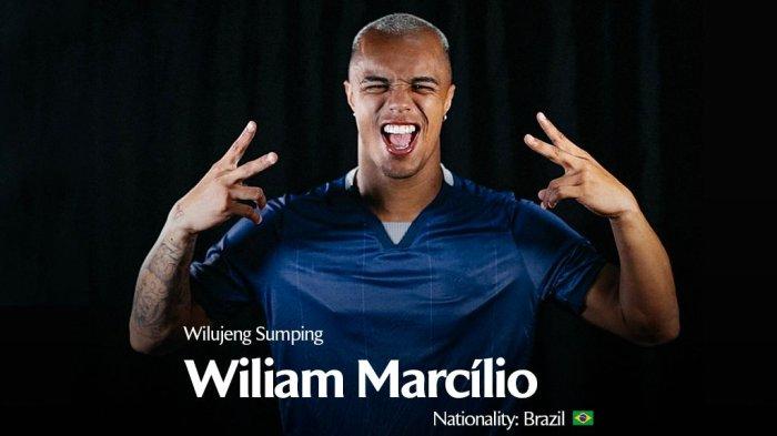 Pemain anyar Persib Bandung Wiliam Marcilio.