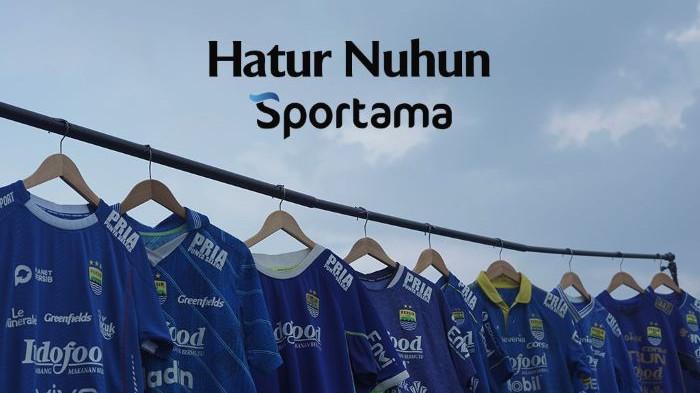 BERPISAH - Persib Bandung resmi berpisah dengan apparel Sportama yang telah menemani selama sembilan musim.