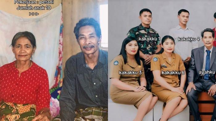 Inilah sosok petani yang membesarkan 10 anaknya hingga menjadi orang sukses, dulu sempat diejek