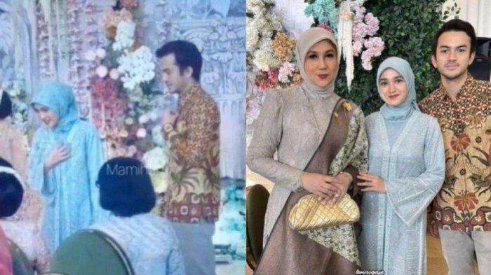 Potret Rizky Nazar dan Cut Syifa kondangan bareng ke pernikahan Febby Rastanty 
 