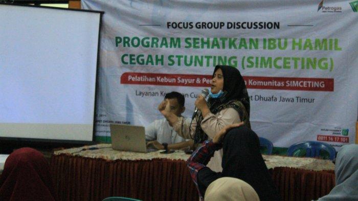 Dompet Dhuafa melalui (LKC) Jawa Timur dan PT Petrogas Jatim Utama Cendana bersama Dinkes Kabupaten Pasuruan gelar Pelatihan Relawan Program SIMCETING