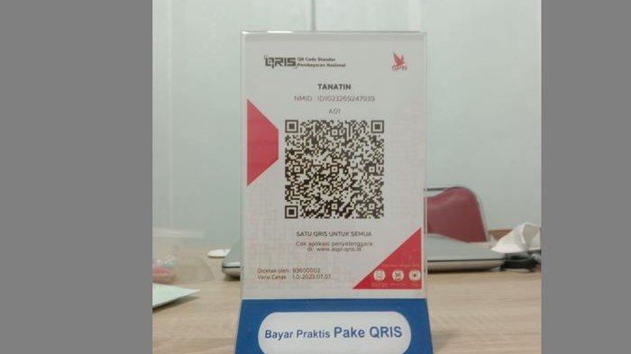 Transkasi penjualan gamis Tanatin kini menggunakan fasilitas QRIS. Pembayaran mudan dan aman.