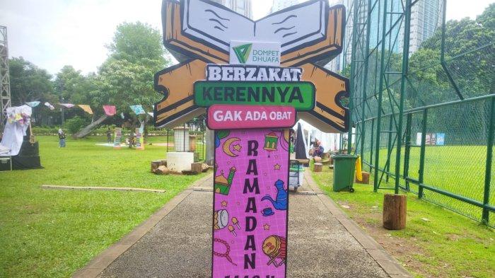 FESTIVAL RAMADHAN - Dompet Dhuafa menggelar festival untuk menyambut Ramadan 1446 Hijriah. Acara ini berjudul “Festival Semesta Ramadan Dompet Dhuafa: Berzakat Kerennya Gak Ada Obat”. Acara digelar di Taman Softball, Kompleks Stadion Gelora Bung Karno (GBK), Sabtu (8/2/2025).